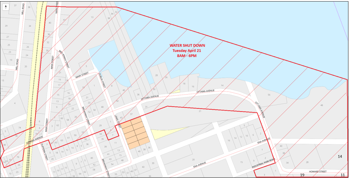 picture of affected area